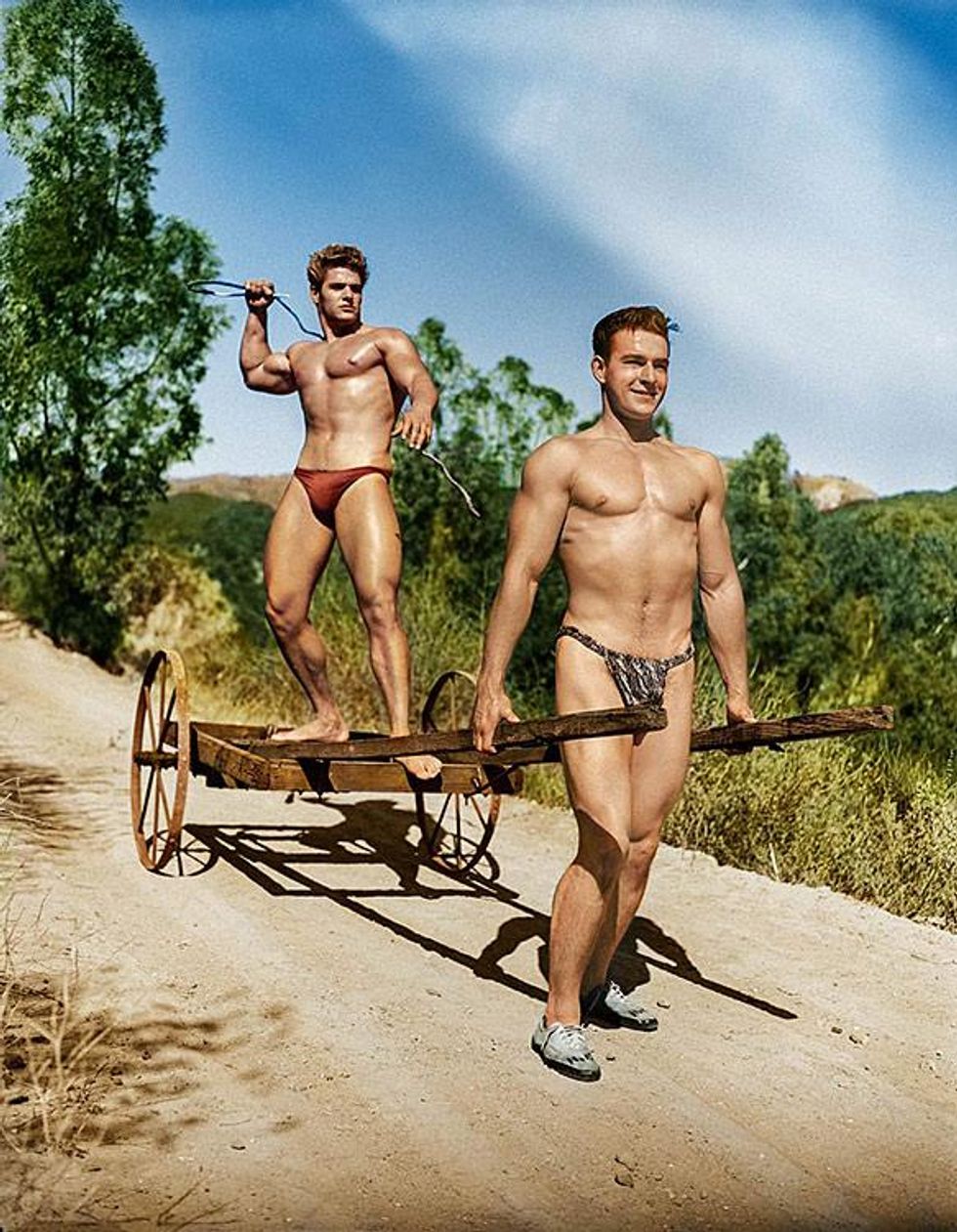 Copyright: (c) The Bob Mizer Foundation, Inc. (Dick Dubois and Hank Prater, 1959)