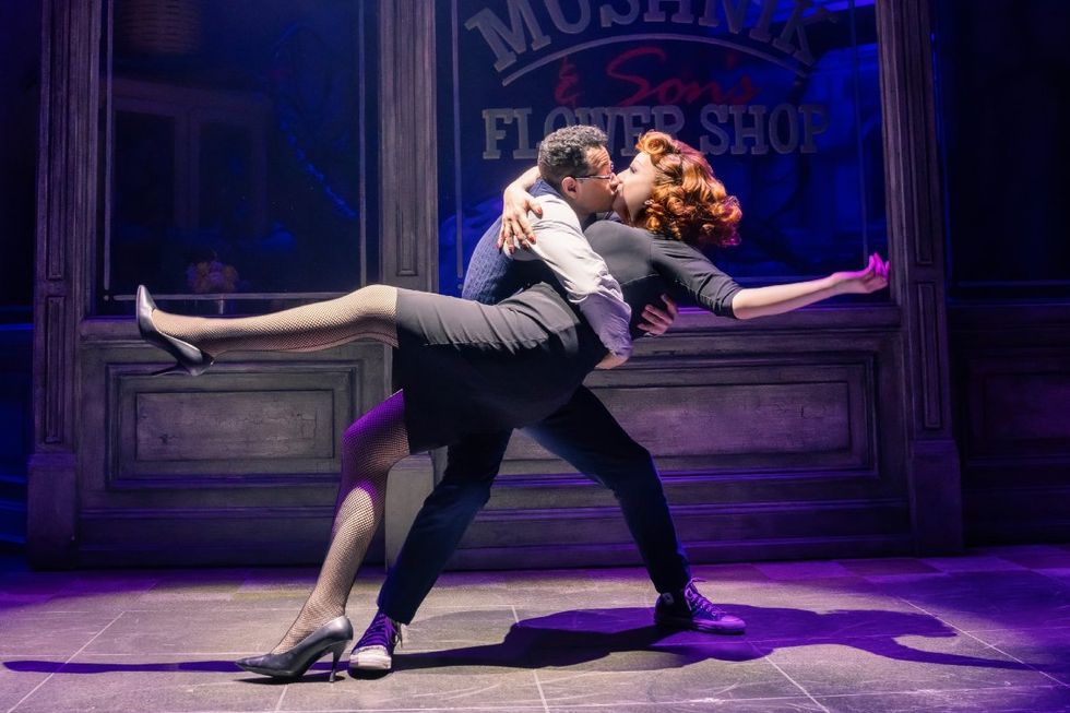 Corbin Bleu and \u200bJinkx Monsoon in Little Shop of Horrors
