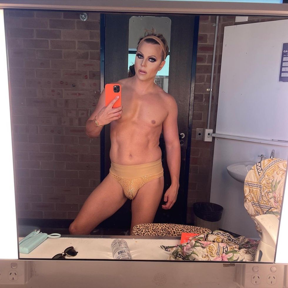 Courtney Act aka Shane Jenek via Instagram