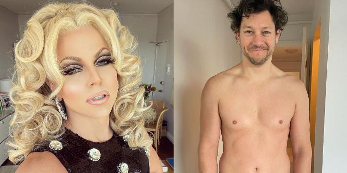 Young Australia Fuck Houdewife - Courtney Act Confirms Orgy Story With 'Australian Idol' Contestant