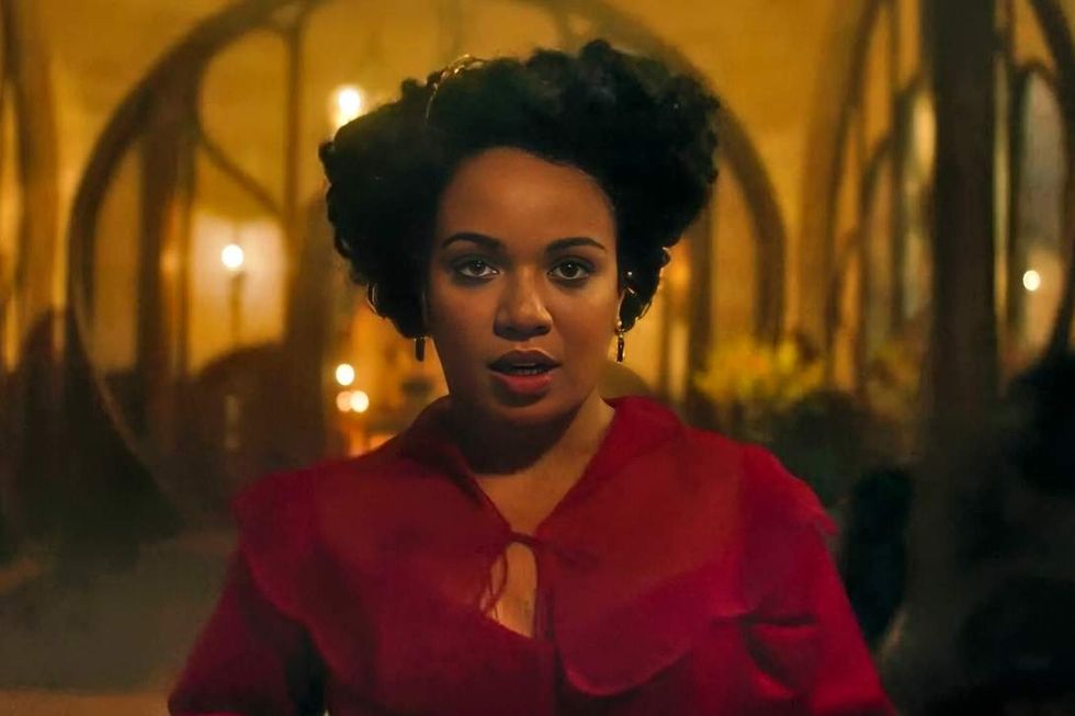 Courtney Mae-Briggs as Melena Thropp in Wicked