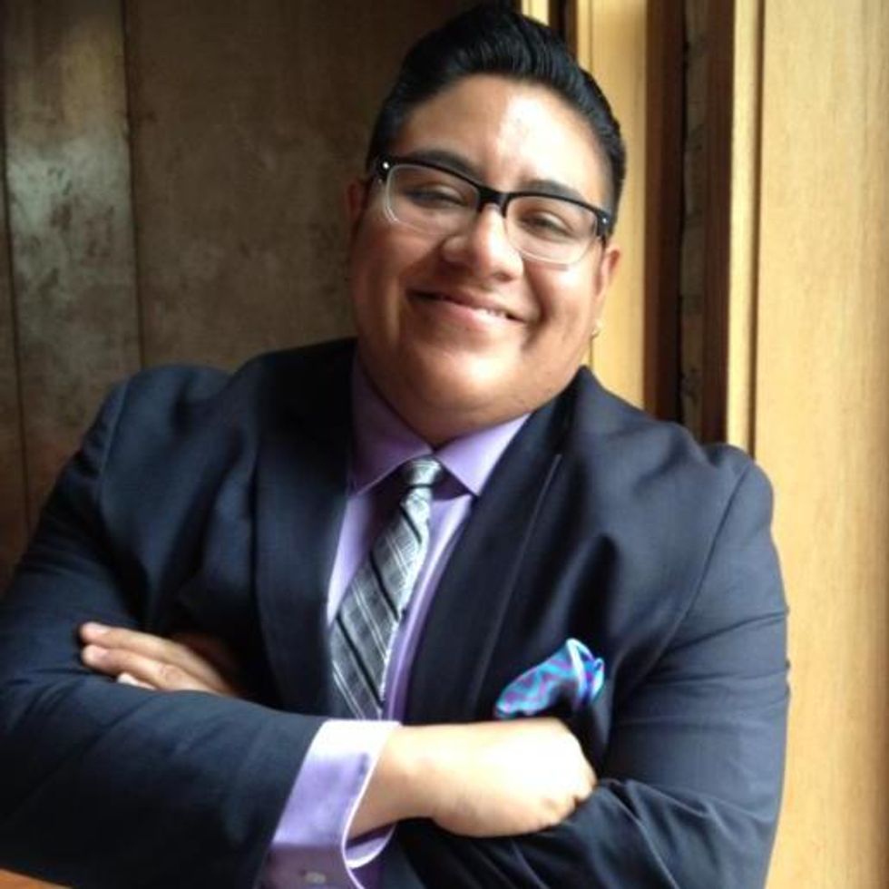 Crispin Torres (Chicago, IL), a queer, trans Mexican Latinx activist and musician