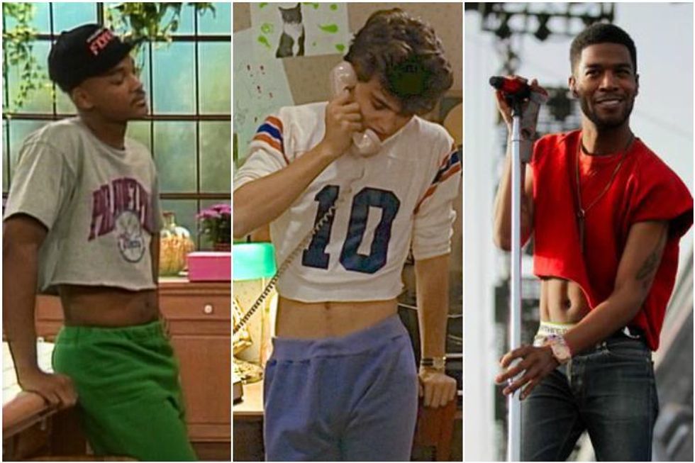 Crop tops men