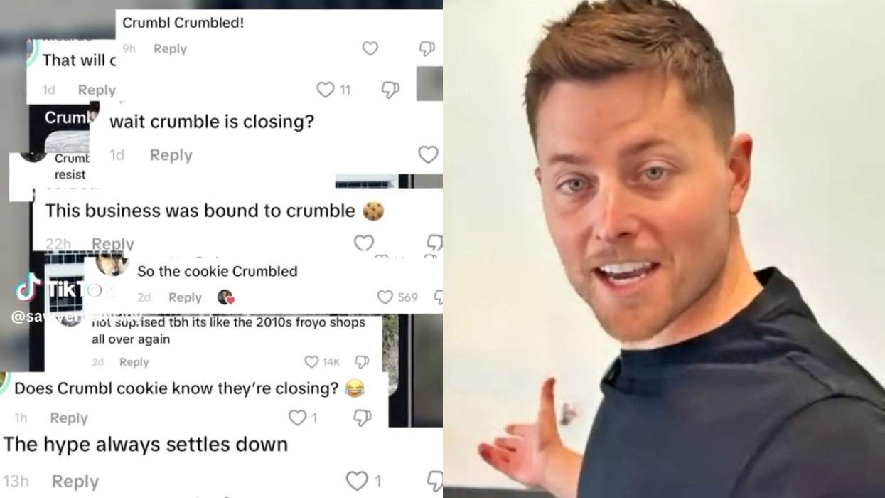Crumbl CEO Sawyer Hemsley takes to social media to address rumors that the company is closing