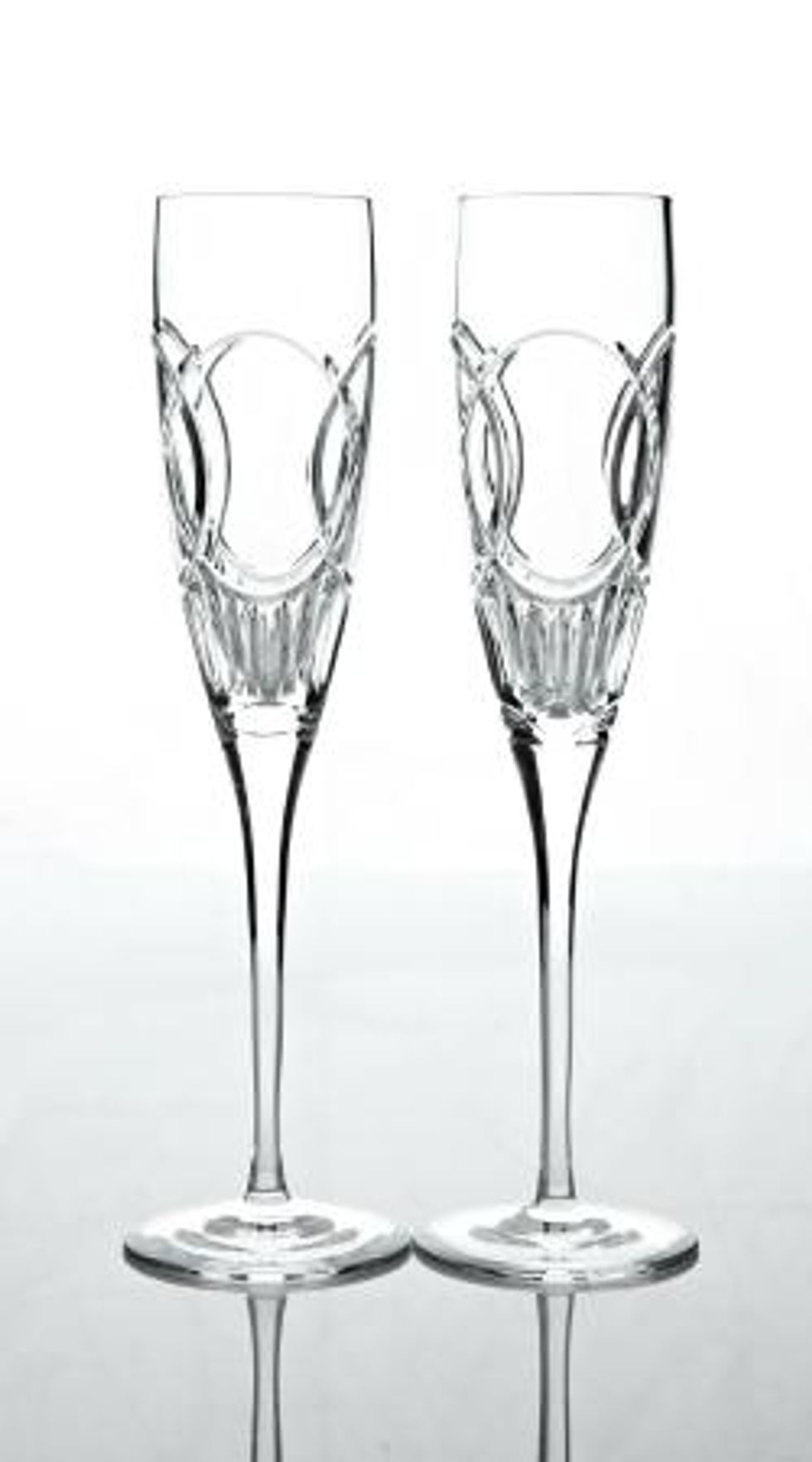 Crystal flutes Waterford