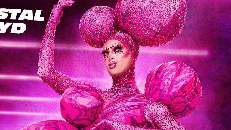 Crystal Methyd on RuPaul's Drag Race season 18.