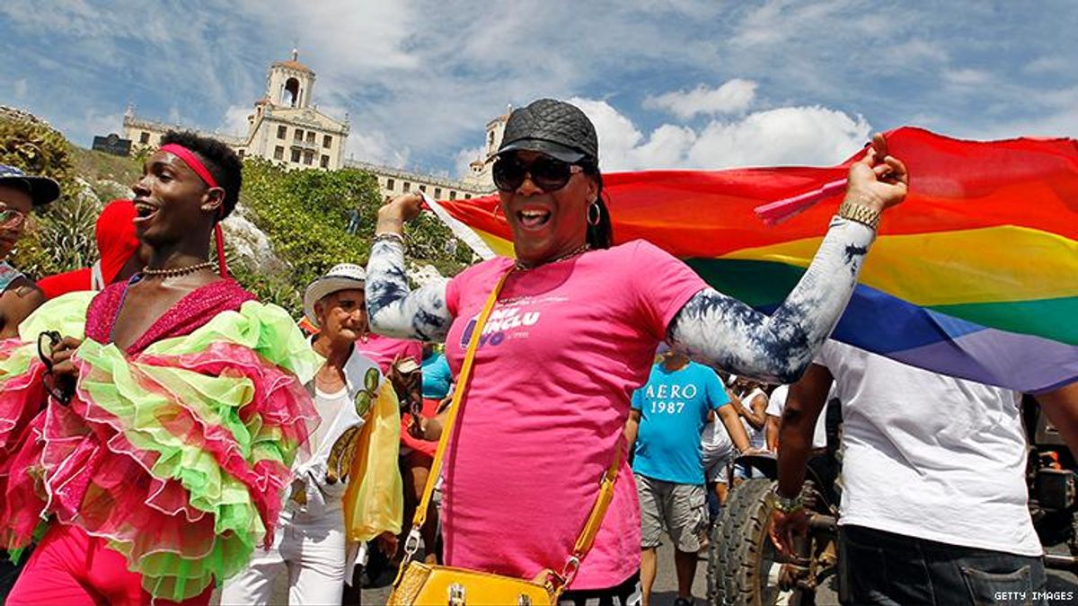 Cuba cancels 12th annual Conga Contra la Homofobia y la Transfobia days before LGBTQ+ Pride event.