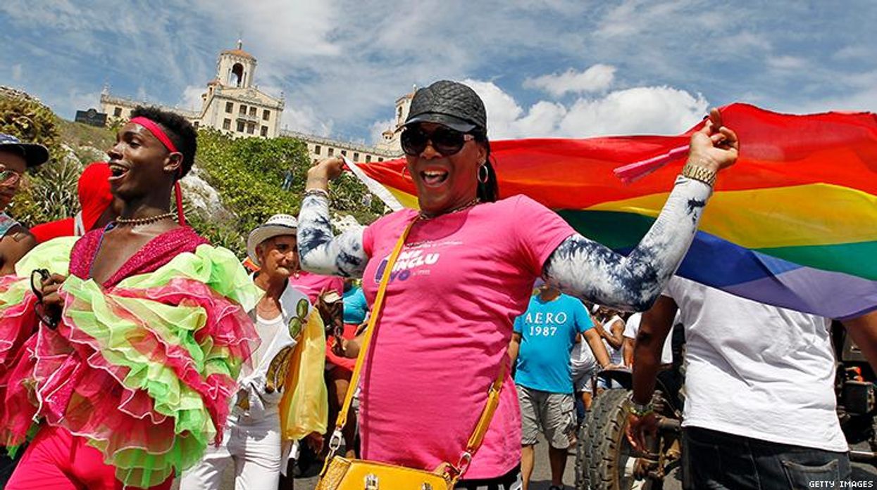 Cuba cancels 12th annual Conga Contra la Homofobia y la Transfobia days before LGBTQ+ Pride event.