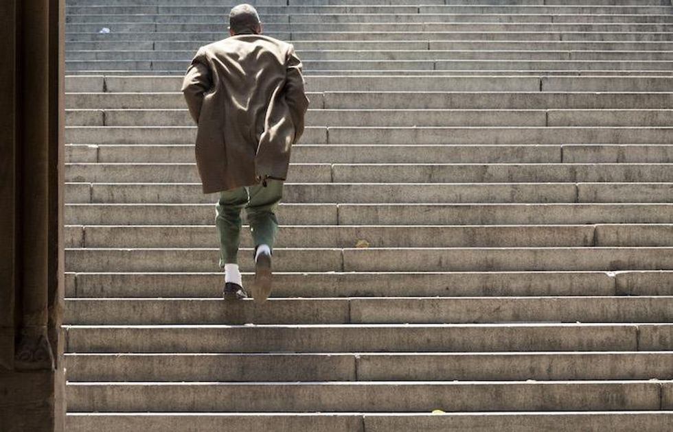 Curtis Kulig X Topman Wool Coat Back