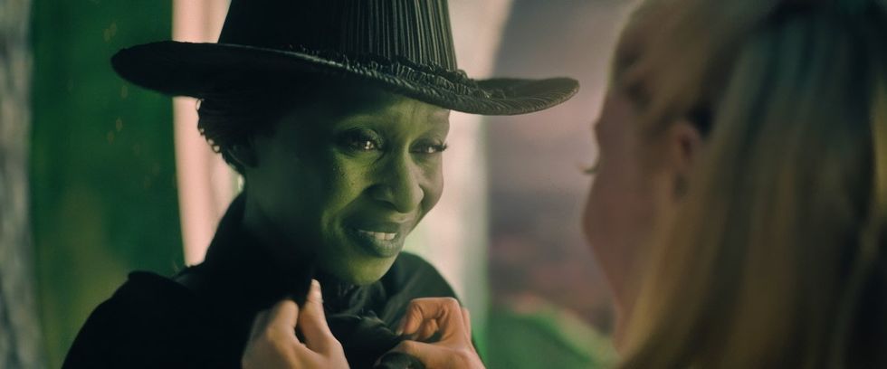 Cynthia Erivo and Ariana Grande in Wicked