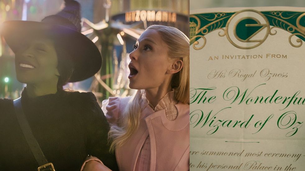 Cynthia Erivo and Ariana Grande in Wicked