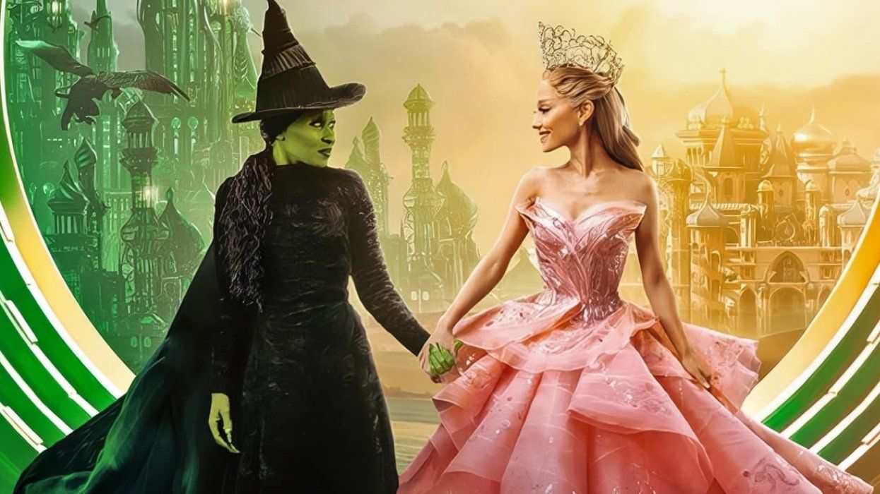 Cynthia Erivo and Ariana Grande in Wicked
