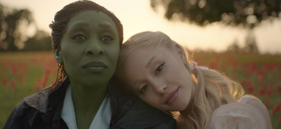 Cynthia Erivo and Ariana Grande in Wicked