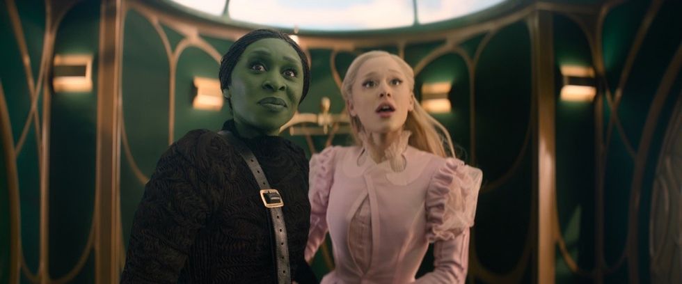 Cynthia Erivo and \u200bAriana Grande in Wicked