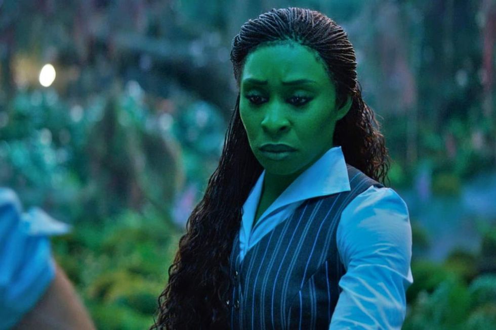 Cynthia Erivo as Elphaba in the Wicked\u200b\u200b movie