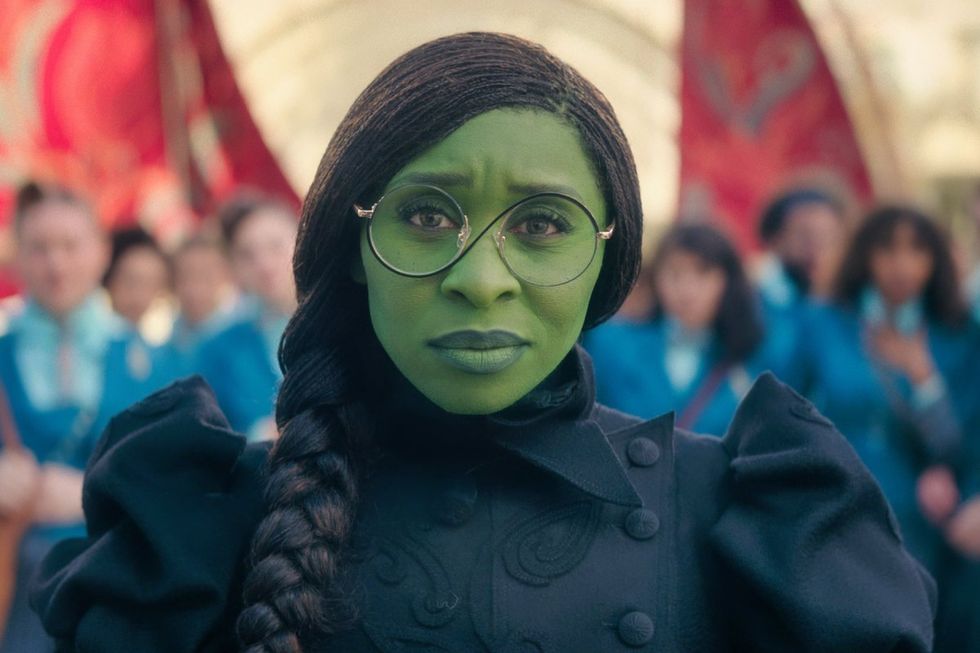 Cynthia Erivo at Shiz University in Wicked