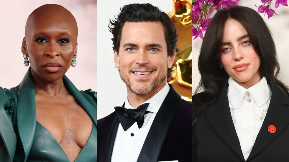 Cynthia Erivo; Matt Bomer; Billie Eilish