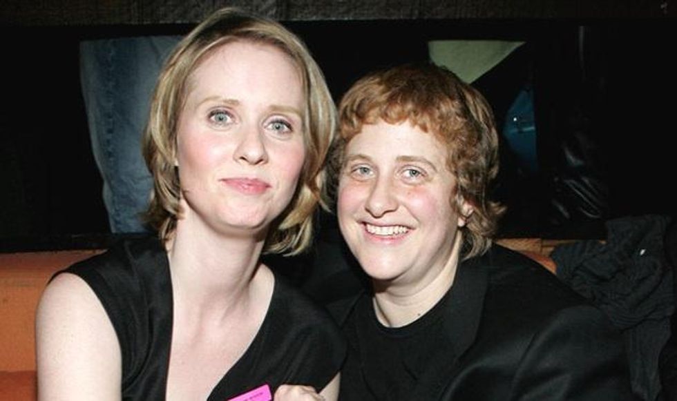 Cynthia Nixon & Christine Marinoni