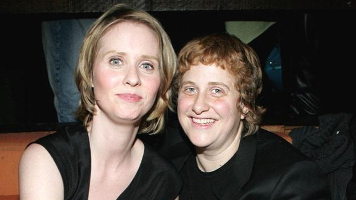 Cynthia Nixon & Christine Marinoni