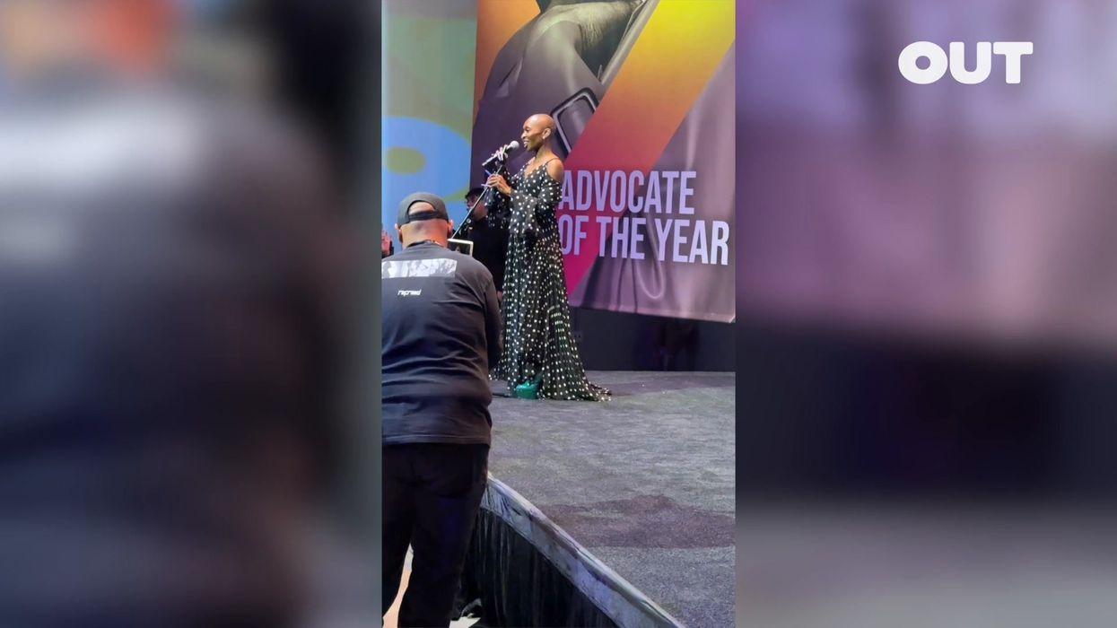 <p>Cynthia Erivo holds space for Marsha P. Johnson, LGBTQ+ icons in Out100 speech</p>