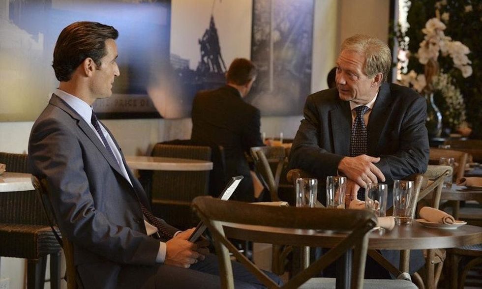 Cyrus and Michael, "Scandal" (2014)