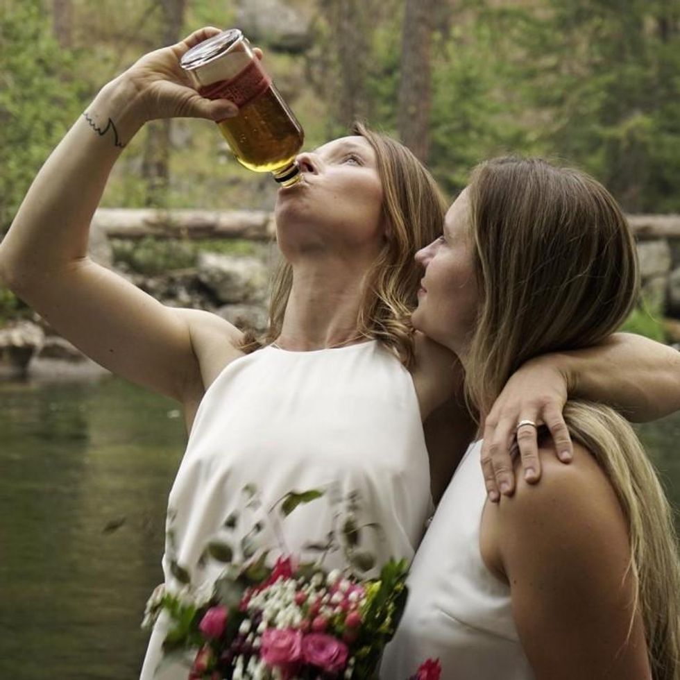 Czech Snowboarder Sarka Pancochova Marries Girlfriend in Romantic Ceremony