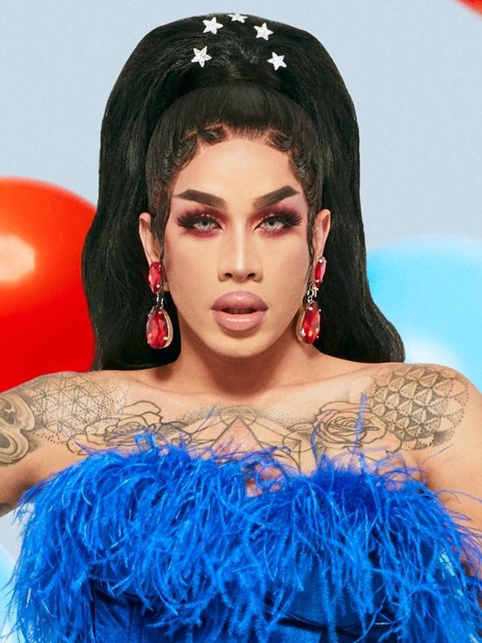 Dahlia Sin on RuPaul's Drag Race season 12.