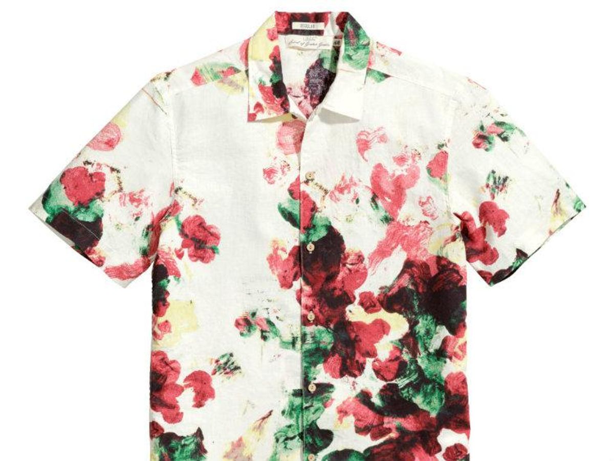 Daily Crush: Printed Linen-Blend Shirt by H&M