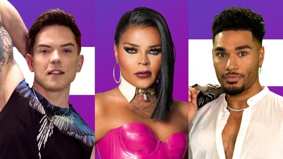 Dakota Payne, Vanessa Vanjie Mateo, Jozea Flores on Vanjie: 24 Hours of Love