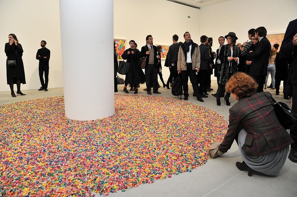 Damien Hirst And Felix Gonzalez Torres Candy Private Viewing