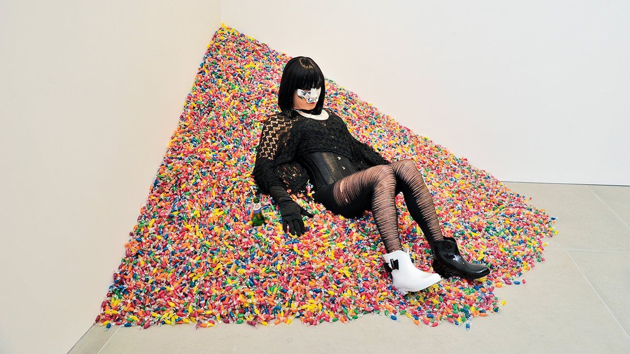 Damien Hirst And Felix Gonzalez Torres Candy Private Viewing