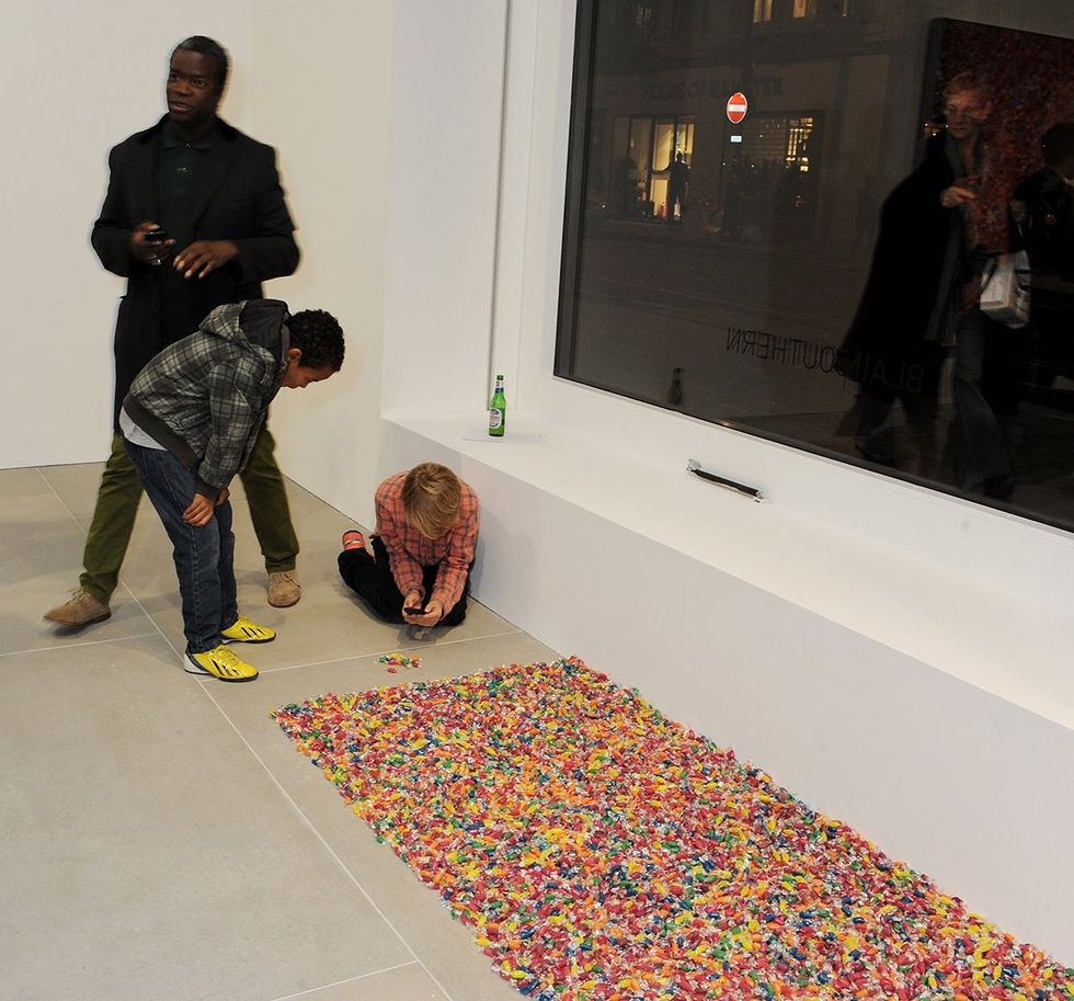 Damien Hirst And Felix Gonzalez Torres Candy Private Viewing