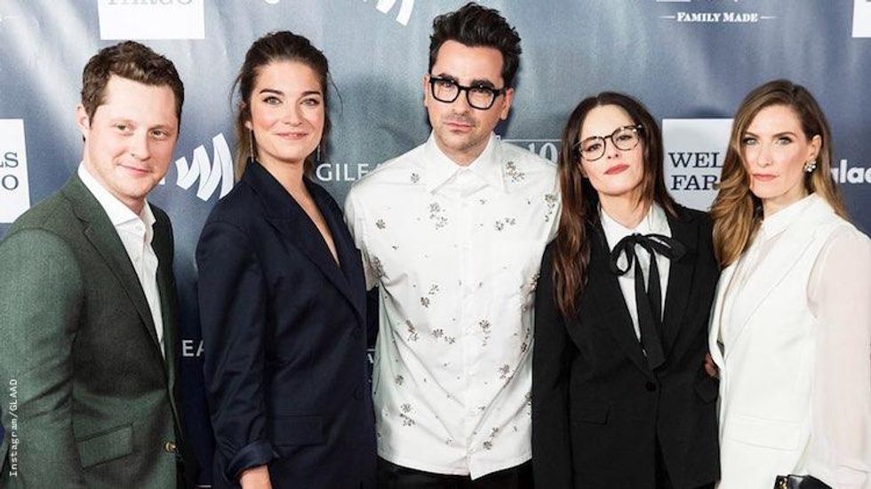 Dan Levy at the Glaad Awards