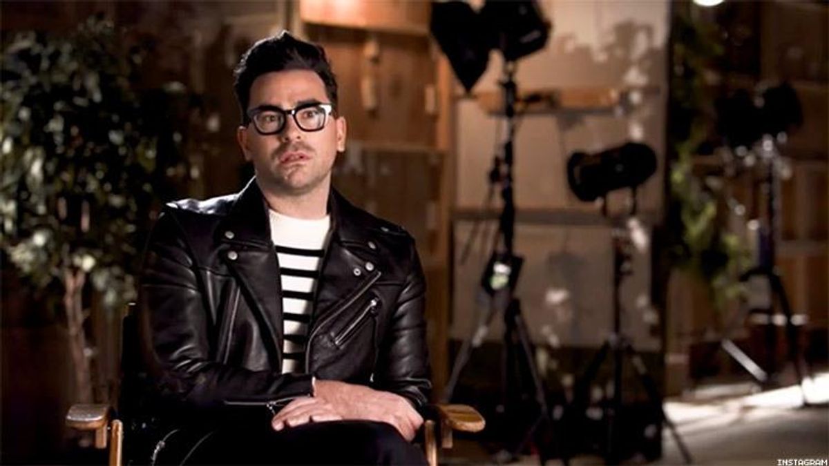 Dan Levy from an interview.