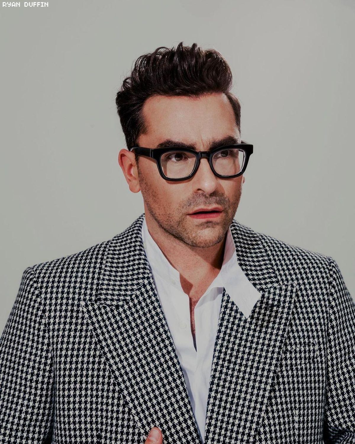 Dan Levy in Out Magazine