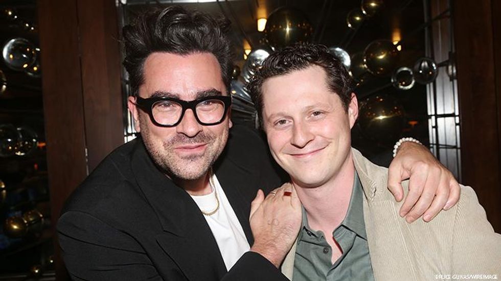 Dan Levy Noah Reid Reunion