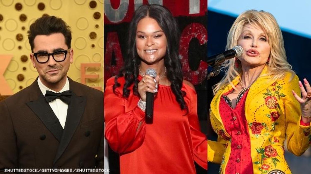 Dan Levy, Raquel Willis, Dolly Parton