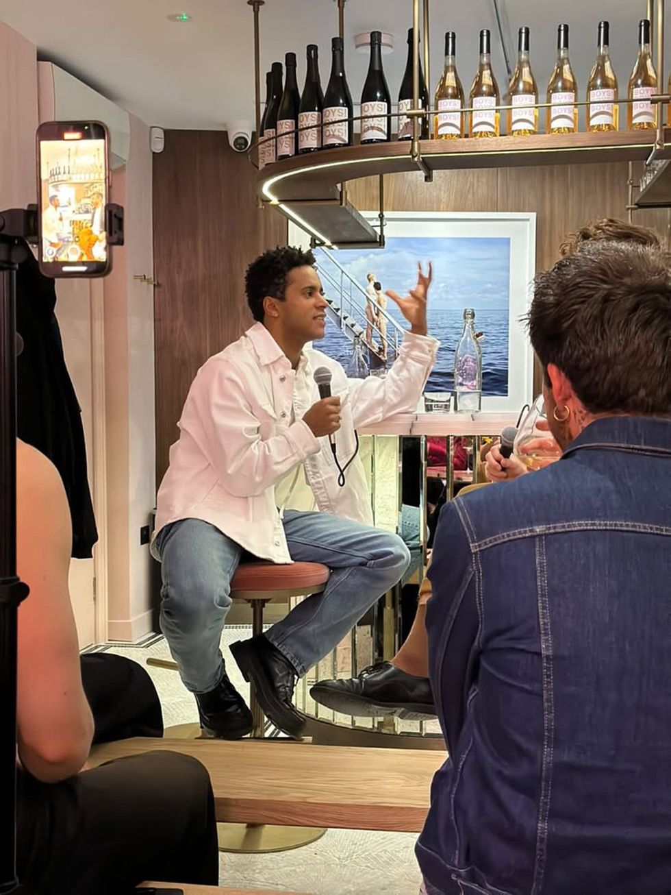 Dancer Marcelino Samb\u00e9 appears in episode three of the Boys! Boys! Boys! podcast