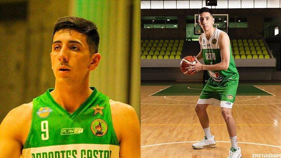 Daniel Arcos plays small forward in the top professional Chilean basketball league, and came out as gay in 2020.