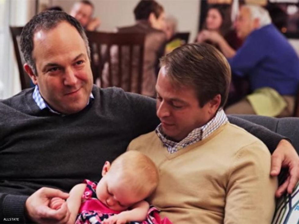 Danny & Andrew in Allstate Ad