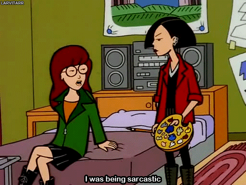 daria sarcastic gif