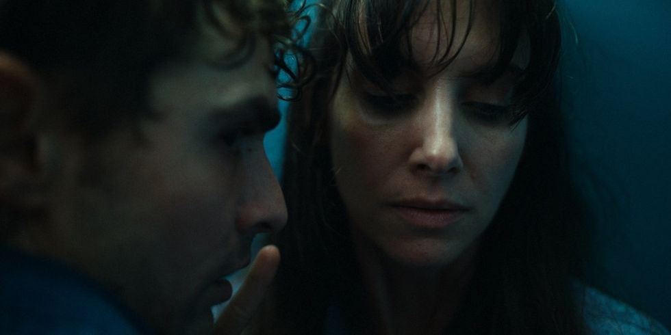 Dave Franco and Alison Brie in \u200bTogether\u200b.