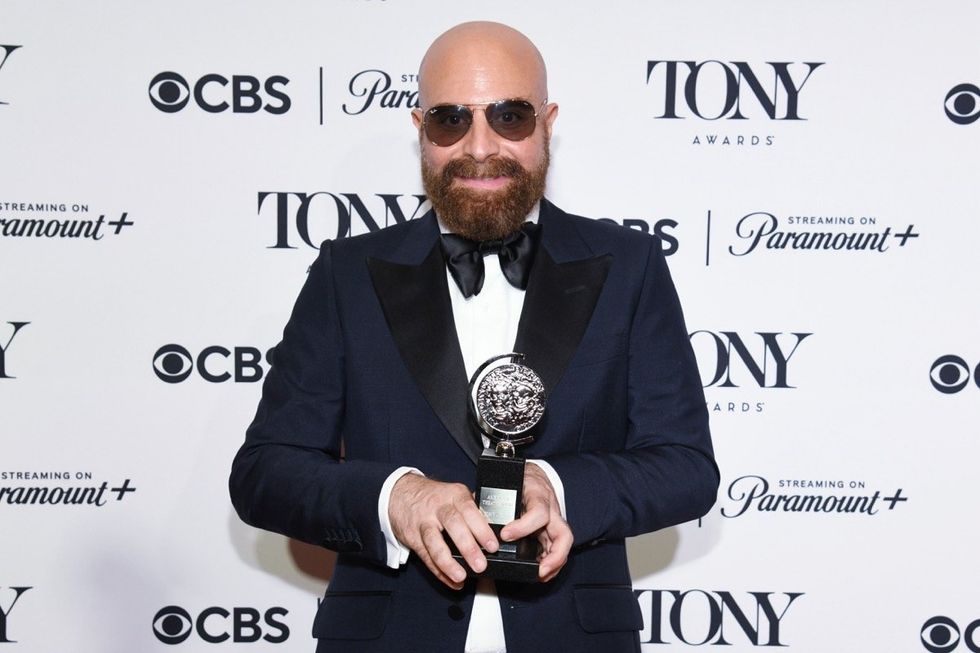 David Adjmi at the 77th Tony Awards