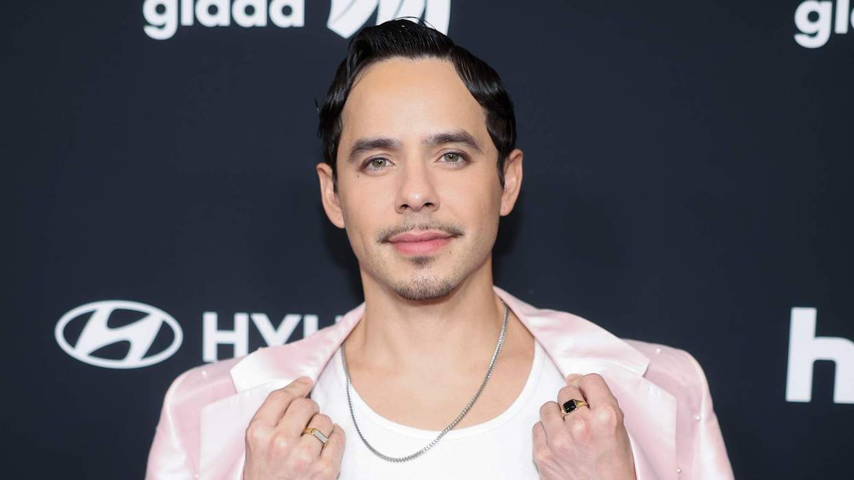 David Archuleta at the 37th GLAAD Media Awards.