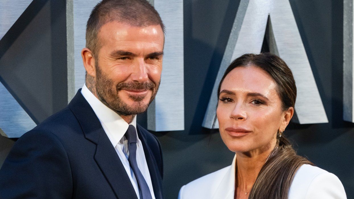 David Beckham and Victoria Beckham
