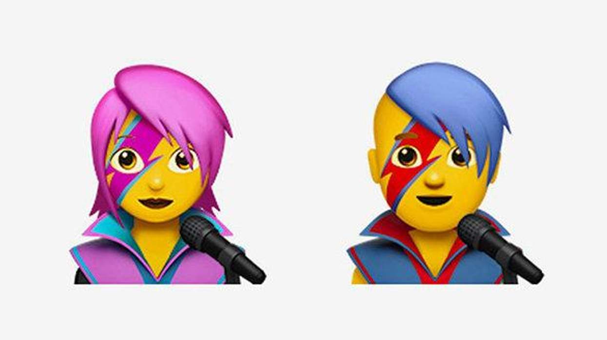 David Bowie, Emoji