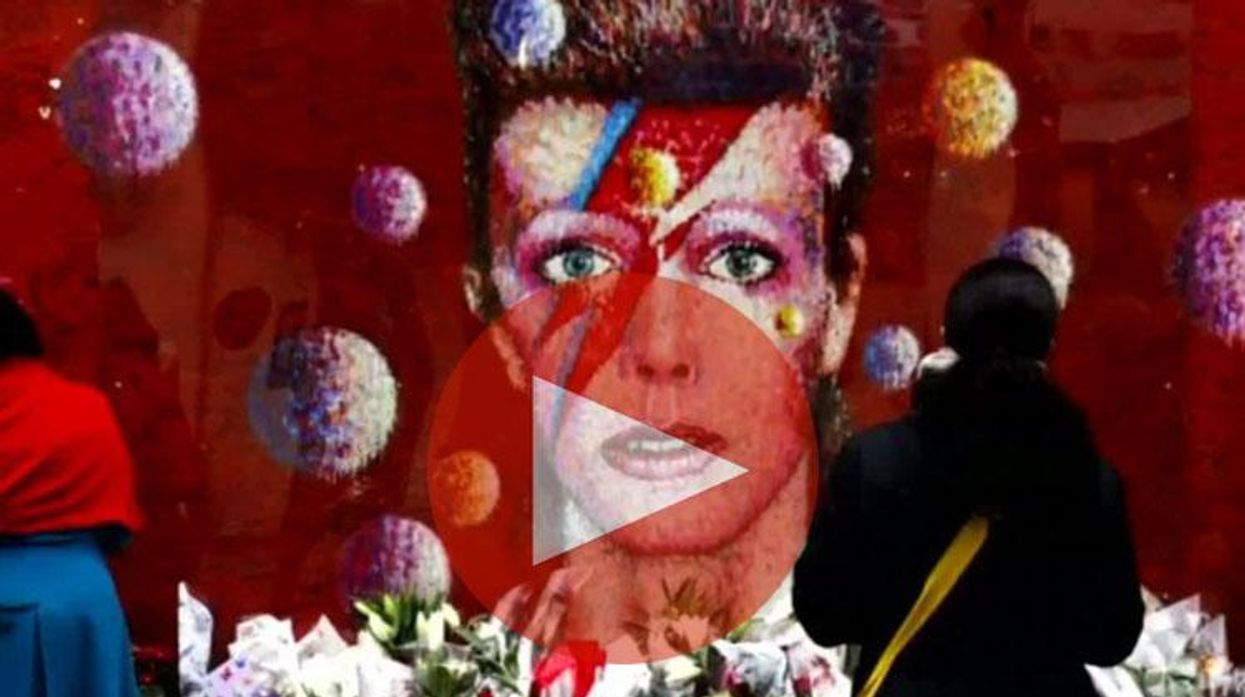 David Bowie Sculpture