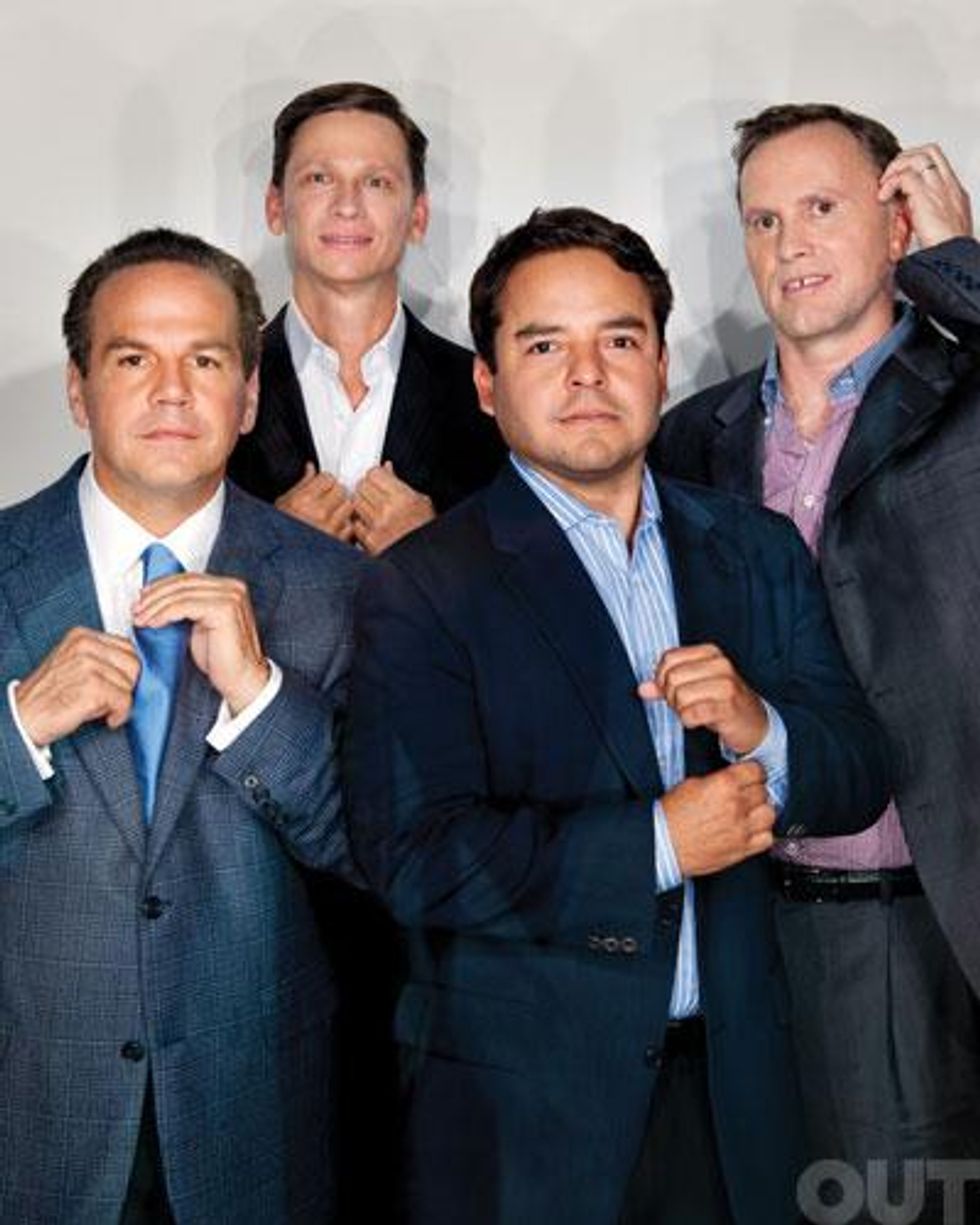 David Cicilline, Chuck Wolfe, David Medina, Michael Adams, Politician, Advocate, White House Official, and Advocate