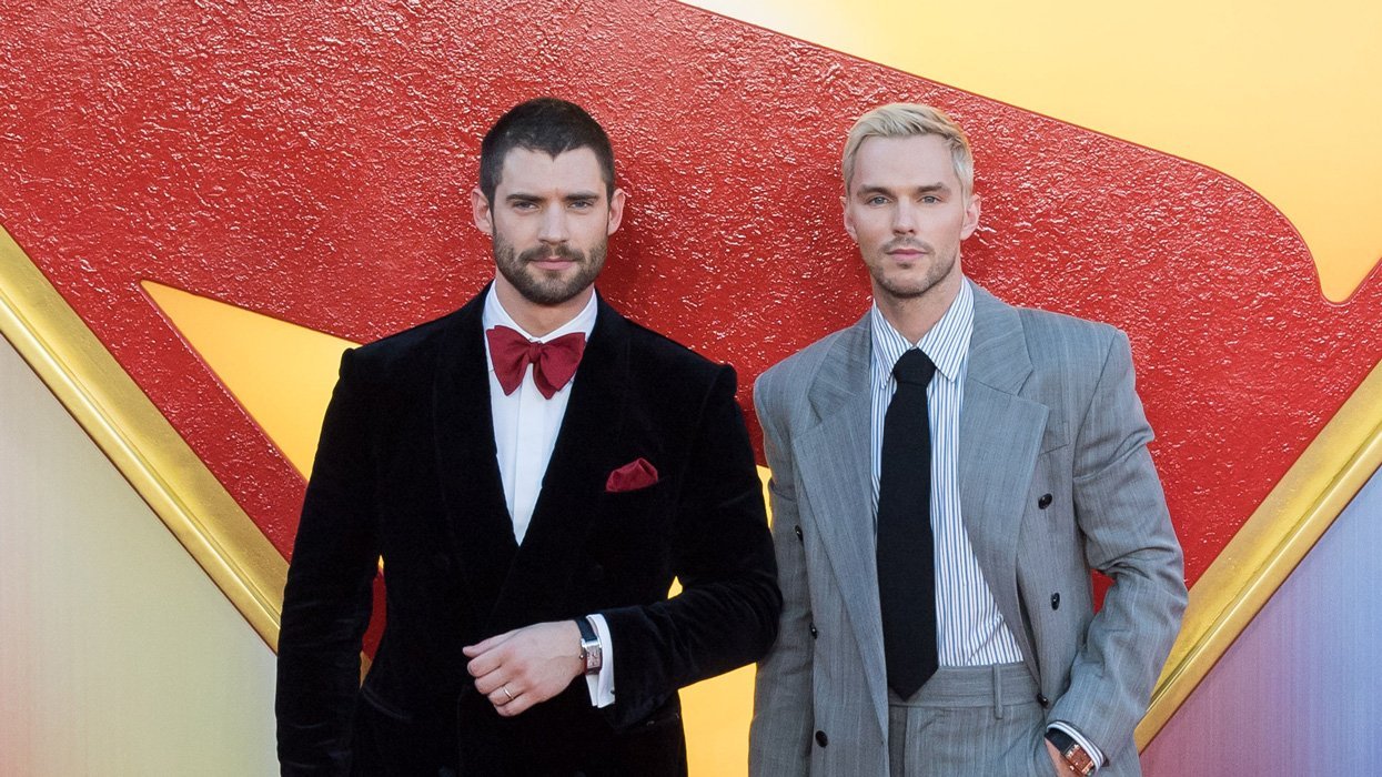 David Corenswet and Nicholas Hoult