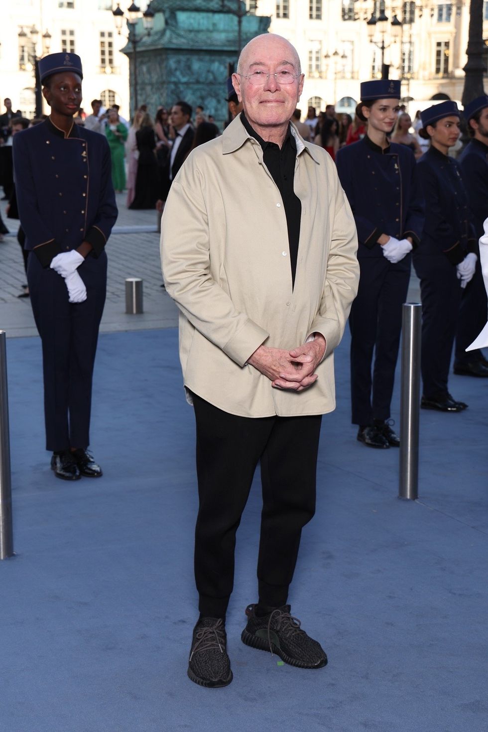 David Geffen at Vogue World: Paris at Place Vendome in June 2024